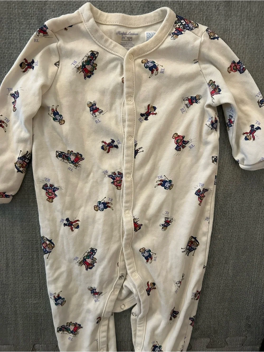 Ralph Lauren cream cotton